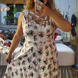 Torrid Skull Pentagram Dress